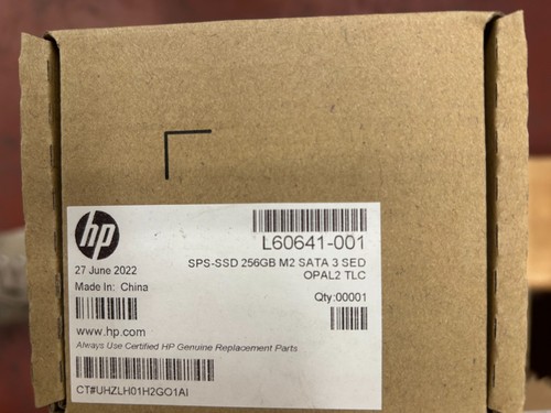 Sps ssd 256gb - hp, 3