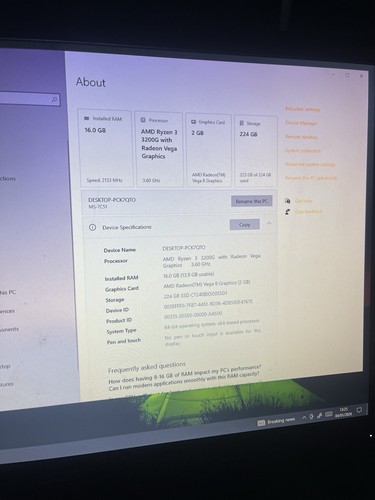 Custom built with - pc, main