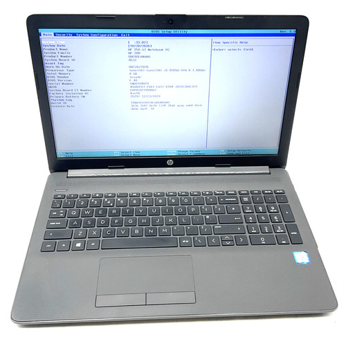 250 notebook pc intel - hp,