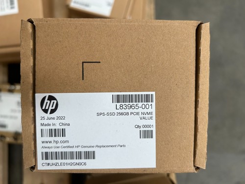 Sps ssd 256gb pcie nvme - hp,